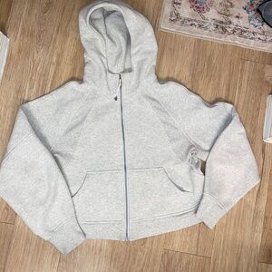 Lululemon cropped oversized scuba hoodie